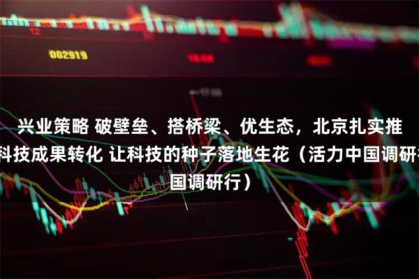 兴业策略 破壁垒、搭桥梁、优生态，北京扎实推进科技成果转化 让科技的种子落地生花（活力中国调研行）