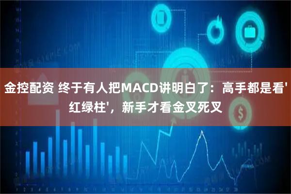 金控配资 终于有人把MACD讲明白了：高手都是看'红绿柱'，新手才看金叉死叉